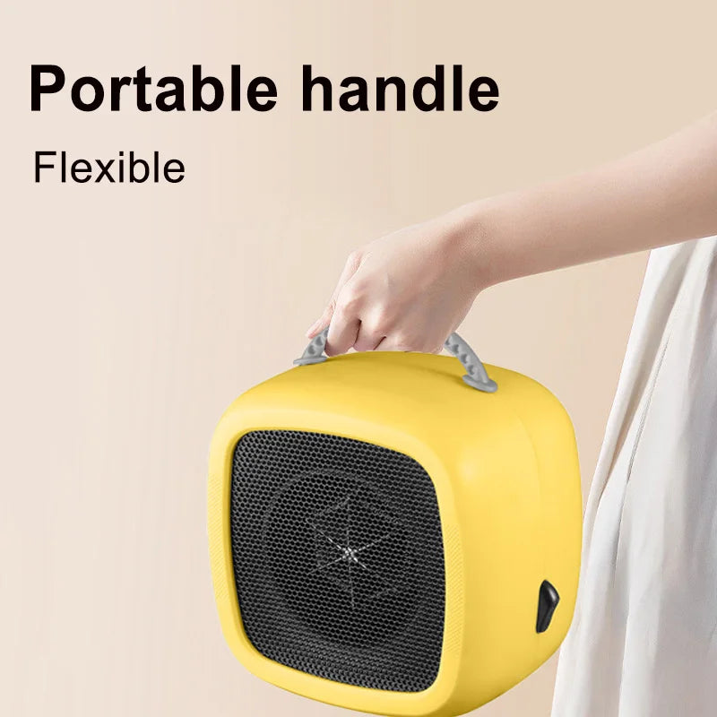 Compact Electric Space Heater Mini Portable Ceramic