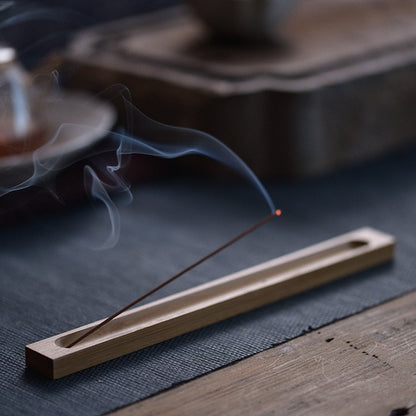 Natural Wood Incense Stick Holder for Home Aromatherapy - Yeezlab