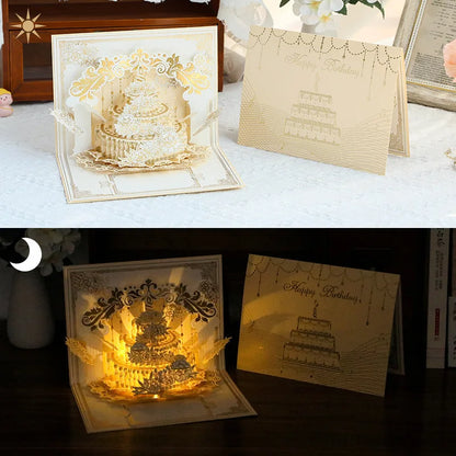 Fun LED Pop Up Birthday Card