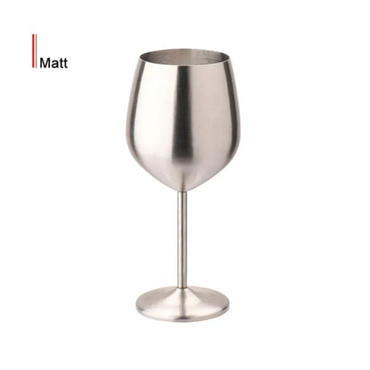 Luxury Metal Wine Glass