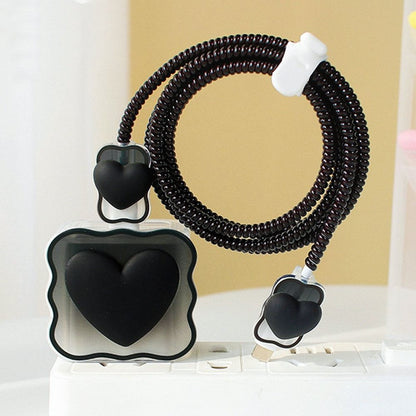 Clear Phone Charging Cable Cover Protector