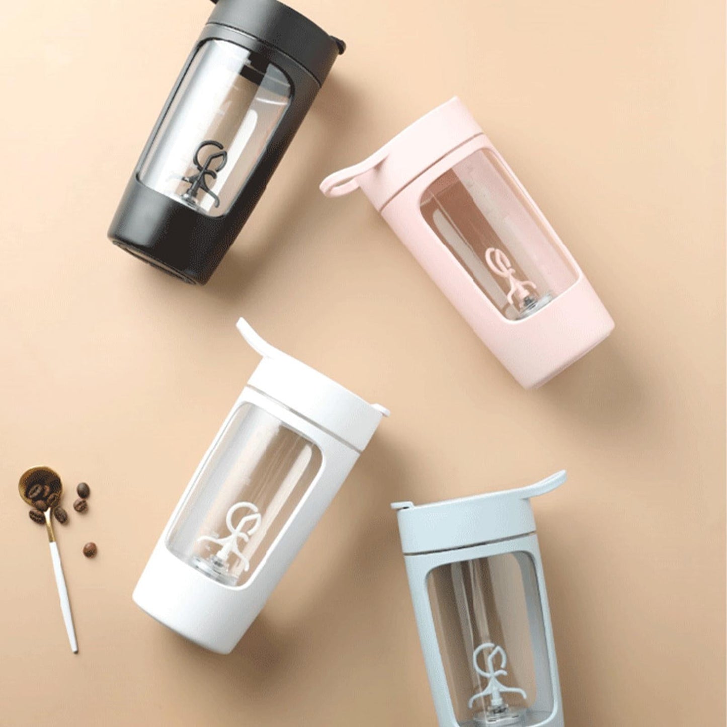 Powerful Portable Electric Protein Blender Mixer