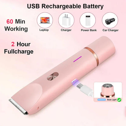 Premium Double Blade Cordless Hair Clipper