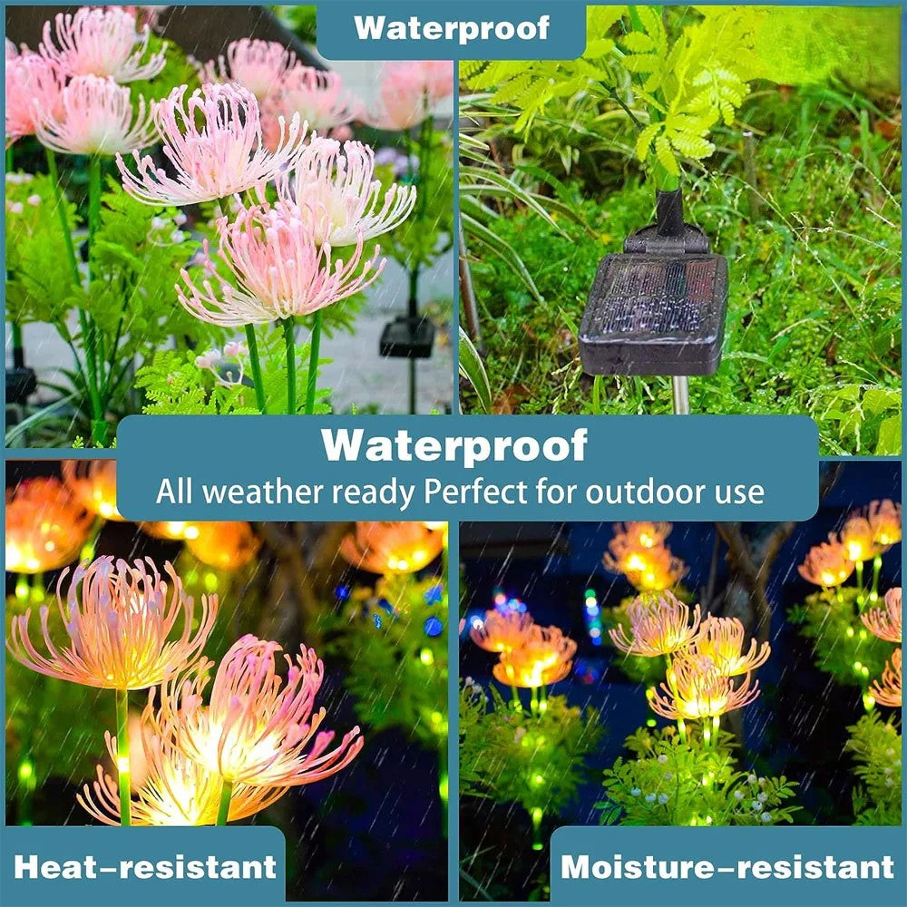 Colorful Solar Powered LED Garden Light
