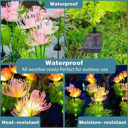 Colorful Solar Powered LED Garden Light