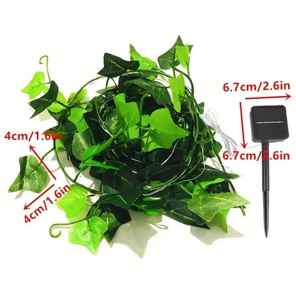 Outdoor Solar String Lights Warm White Garden Decor