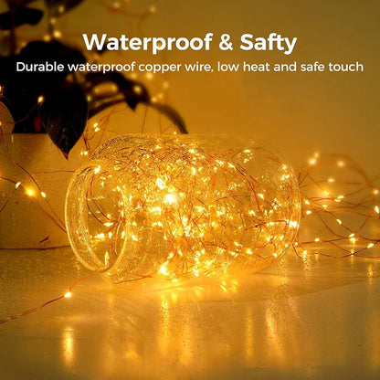 Colorful String Lights with USB and Remote Control