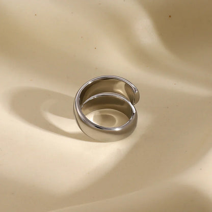 Luxury Gold Simple Wrap Ring