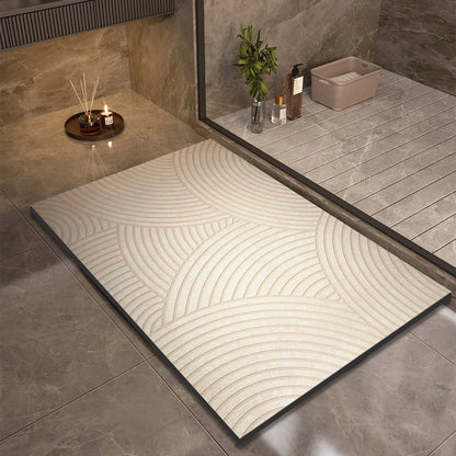 Soft Grip Anti-slip Bath Rug Quick Dry Shower Mat