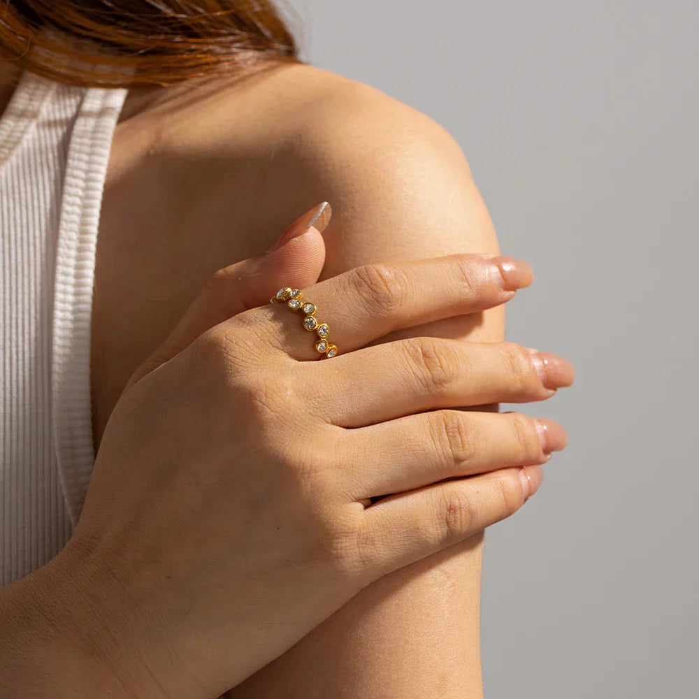 Unique Halo Diamond Engagement Ring