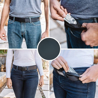 Secure Hideaway Money Travel Belt