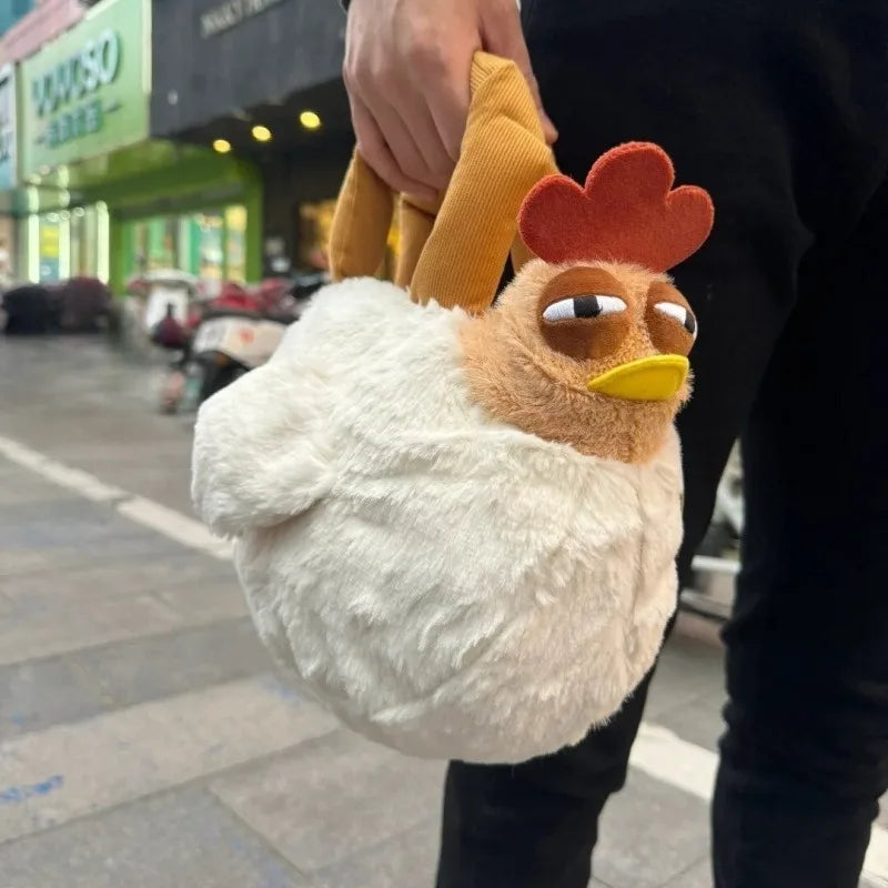 Funny Plush Chicken Backpack - Yeezlab