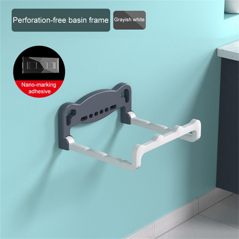 Space-Saving Bathroom Wall Storage Shelf