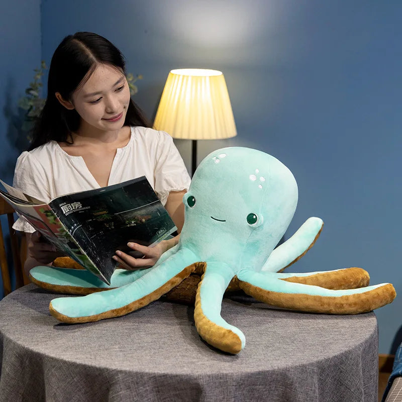 Colorful Octopus Soft Cuddly Plush Toy