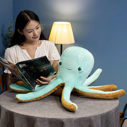 Colorful Octopus Soft Cuddly Plush Toy