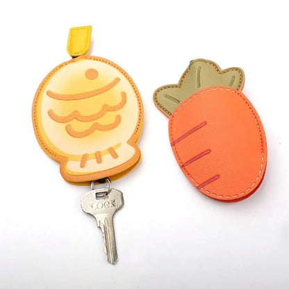 Fun Leather Phone Key Card Holder