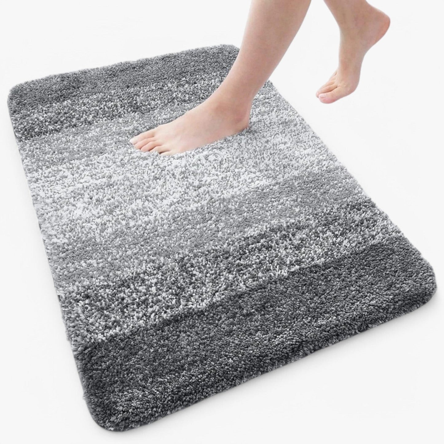 Soft Grip Non-Slip Bath Mat – Fast Drying Bathroom Rug