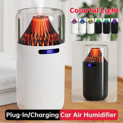 Colorful LED Aroma Essential Oil Diffuser Lamp