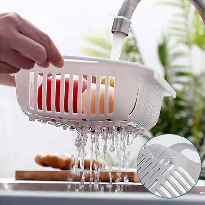 Easy Fruit Washing Drain Tray