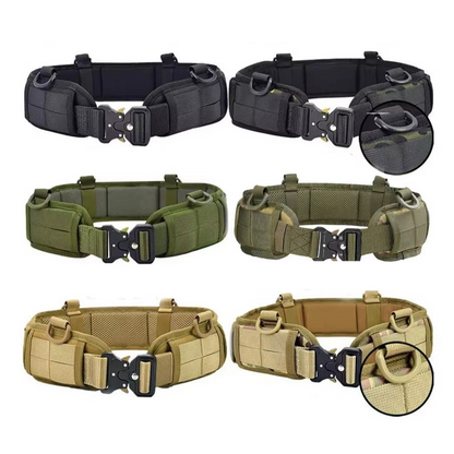 Durable Outdoor Quick Release Web Belt with Heavy Duty Buckle