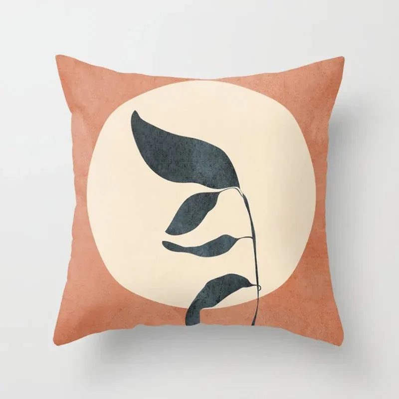 Soft Floral Pillow Cover for Home Decor