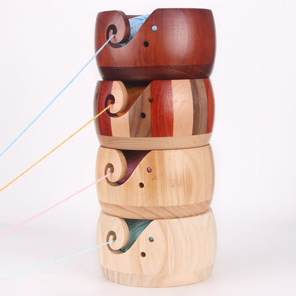 Knitting Storage | Collapsible Yarn Organizer Bowl