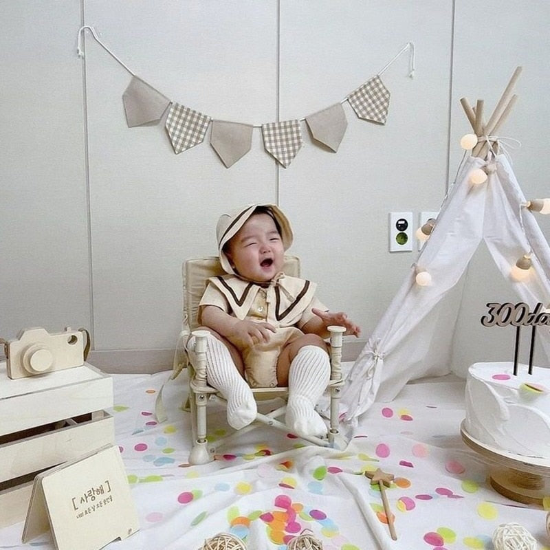 Compact Cozy Baby Folding Dining Chair