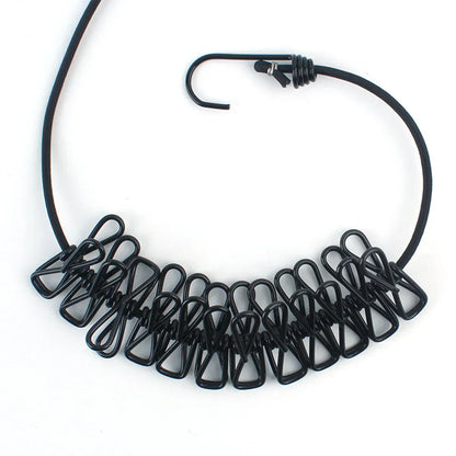 Portable Compact Travel Laundry Line with Clips - Yeezlab