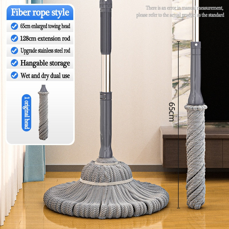 Easy Clean Microfiber Spin Mop - Yeezlab