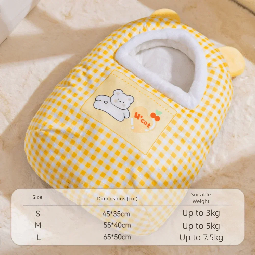 Cozy Kitty Warm Pet Bed House