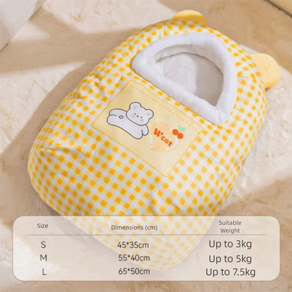 Cozy Kitty Warm Pet Bed House