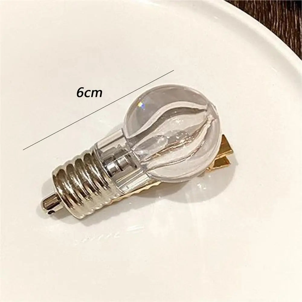 Glowing LED Hair Clip Light