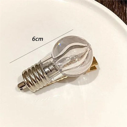 Glowing LED Hair Clip Light