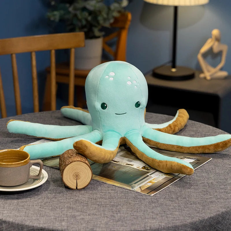 Colorful Octopus Soft Cuddly Plush Toy