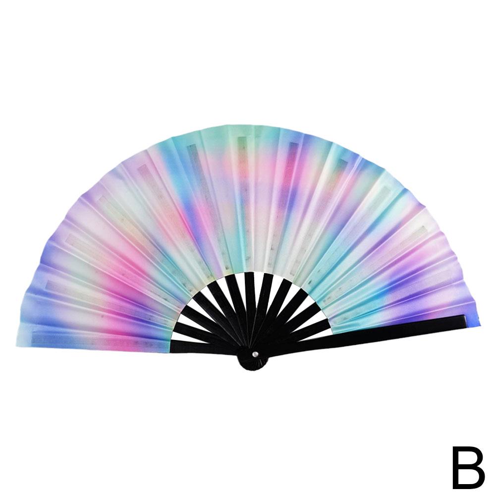 Foldable Asian Style Reflective Hand Fan