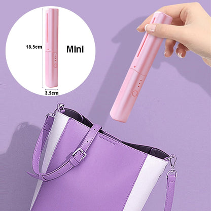 Fast USB Heated Hair Straightening Comb