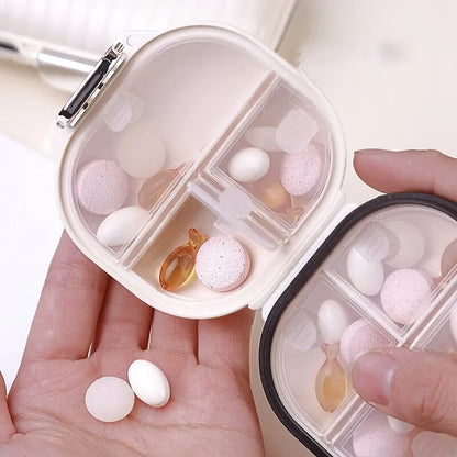 Compact Pill Daily Storage Box
