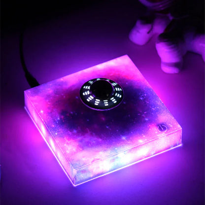 Floating LED Space Ship Night Light Lamp