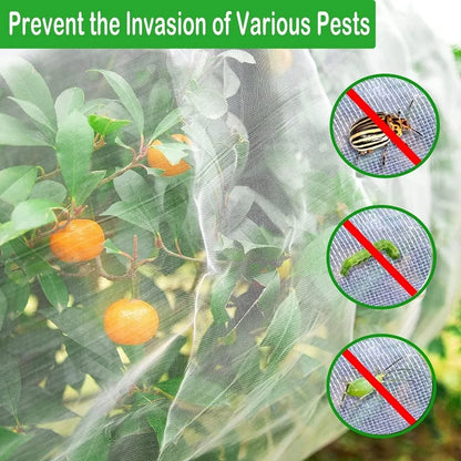 Durable Garden Netting for Pest and Bird Control