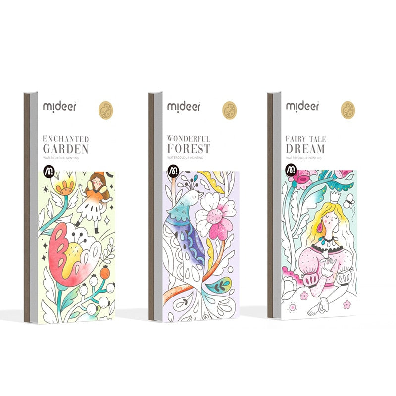 Colorful Children's Watercolor Art Paint Kit