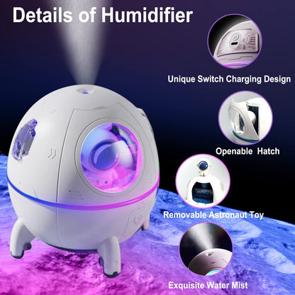 Space Galaxy Cool Mist Humidifier