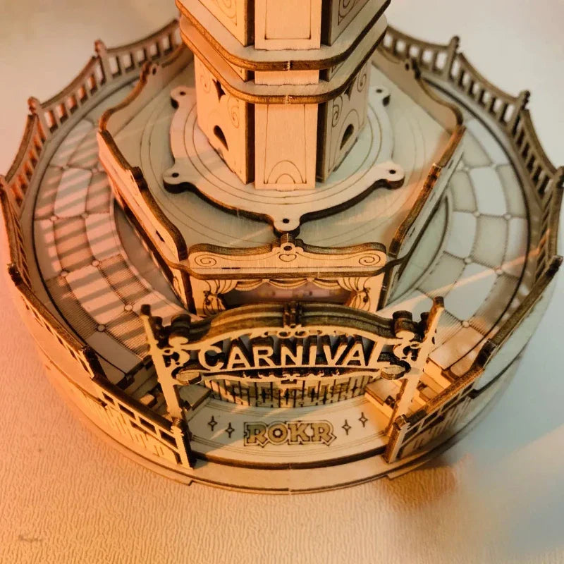 Fun 3D Wooden Puzzle Carnival Game Kit