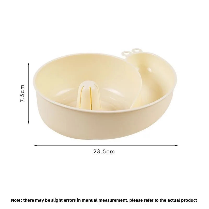 Easy Clean Kitchen Veggie Rinse Bowl