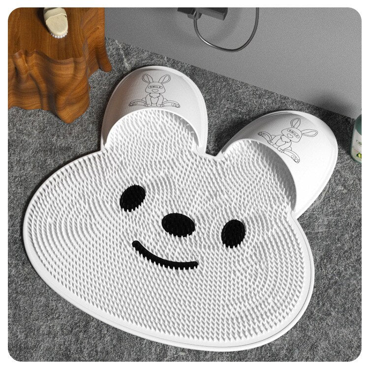 Soft Massage Bunny Bath Mat - Yeezlab