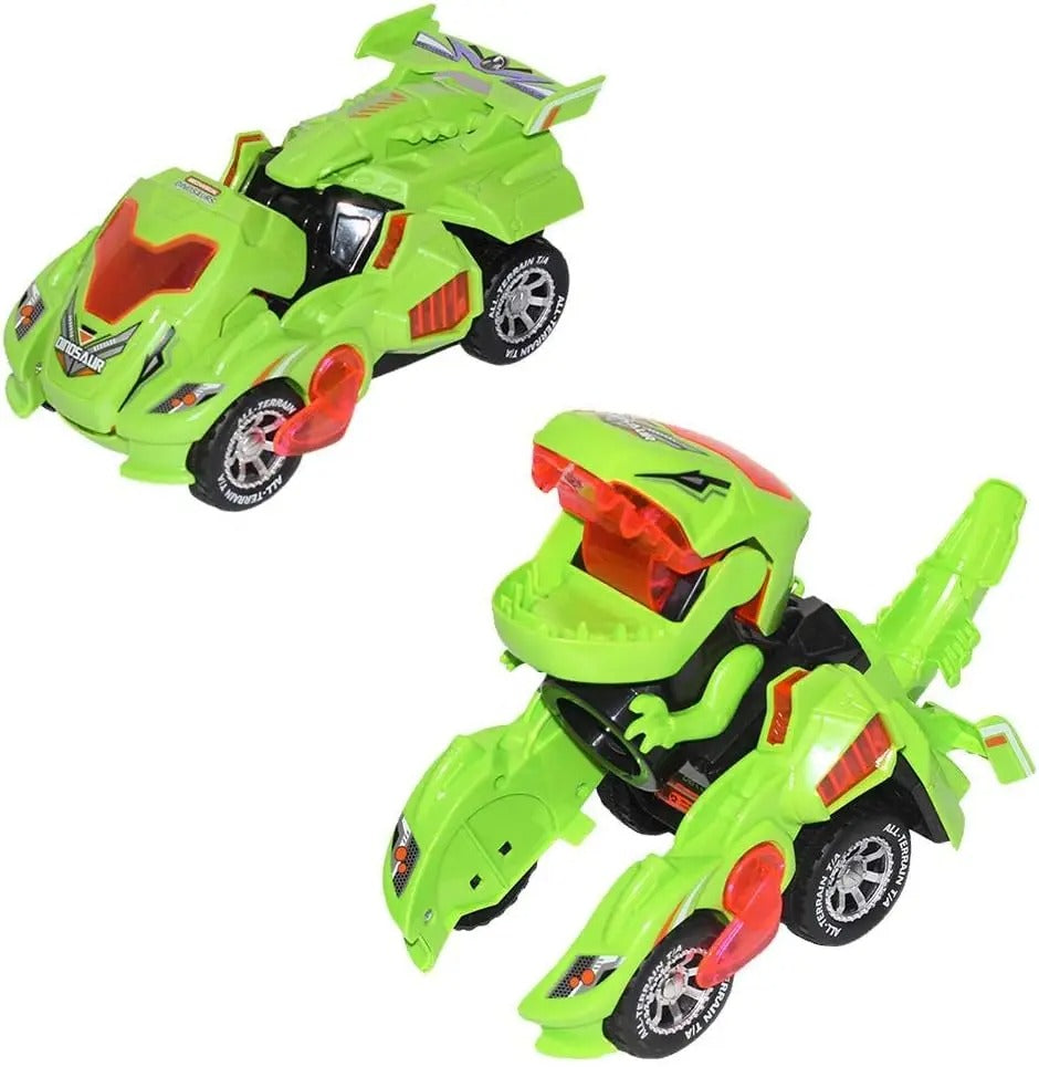 Cool LED Remote Control Dinosaur Toy Car