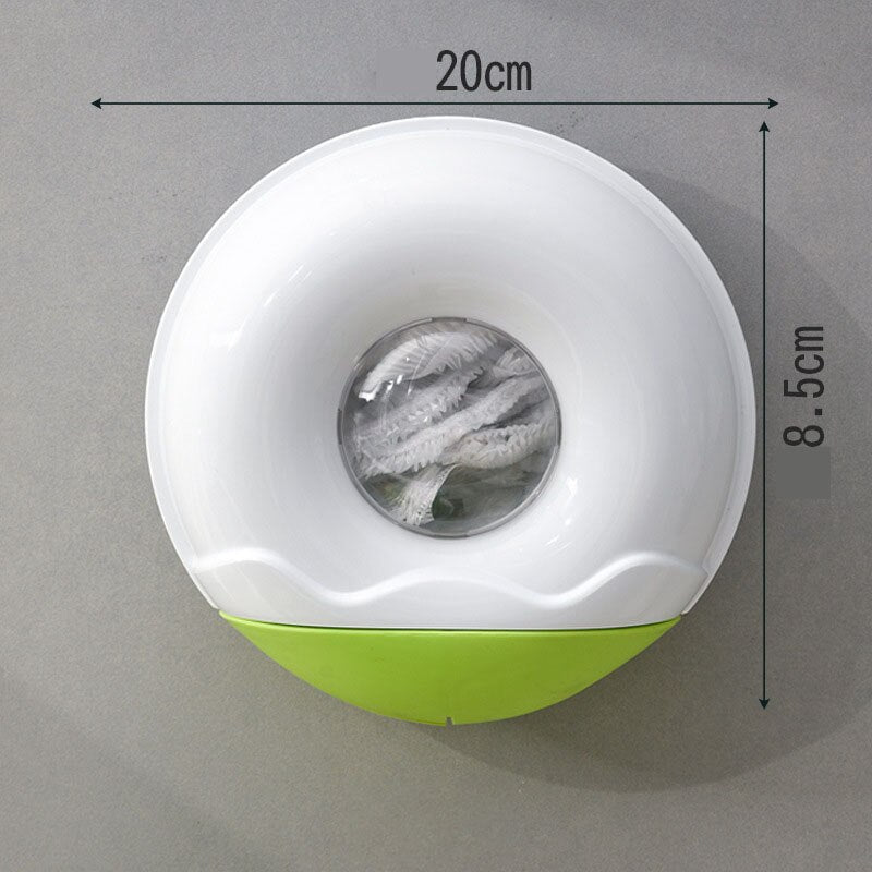 Sticky Plastic Bag Holder Organizer - Yeezlab