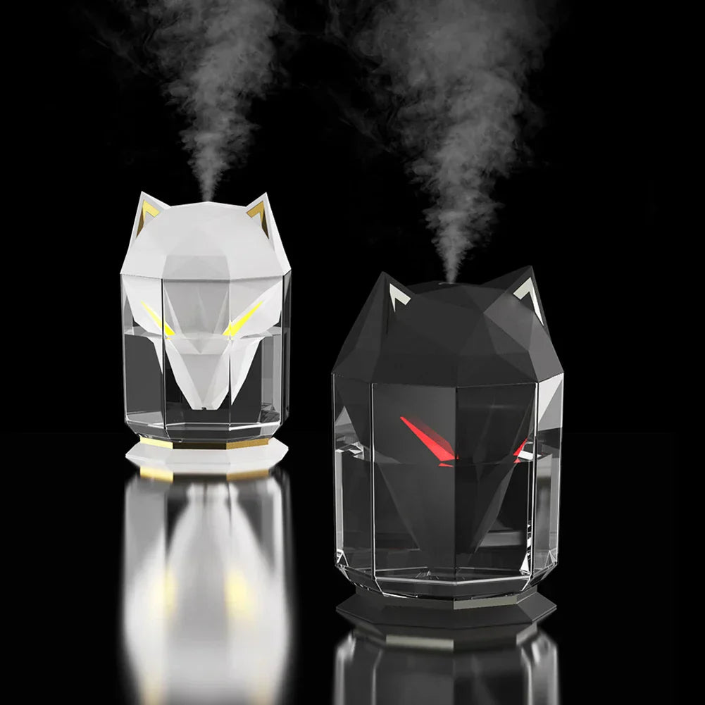 Cozy Wolf Night Light Aroma Diffuser Lamp