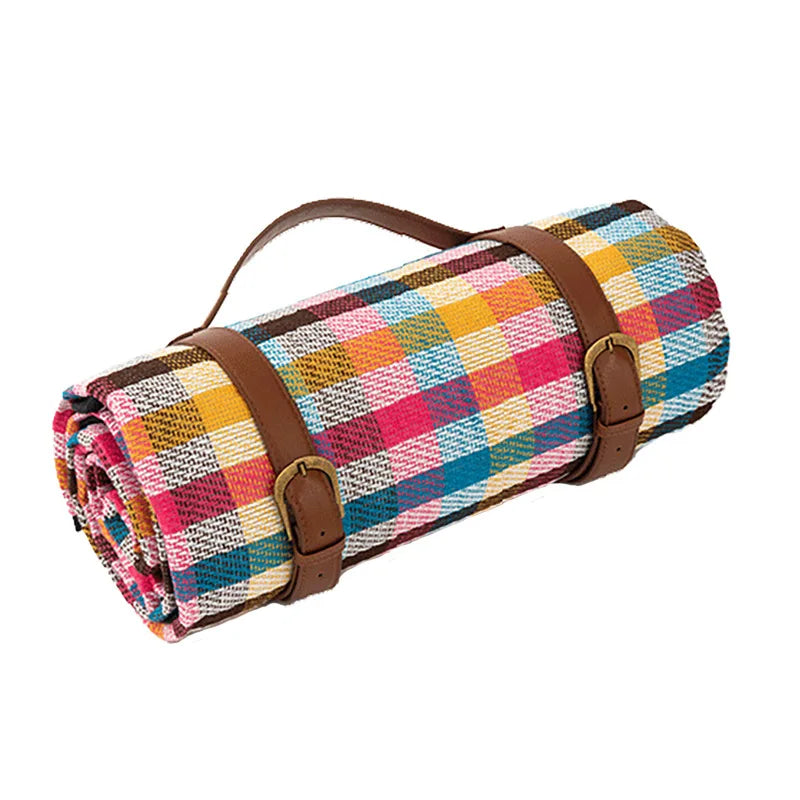 Waterproof Compact Outdoor Blanket with Handle Strap
