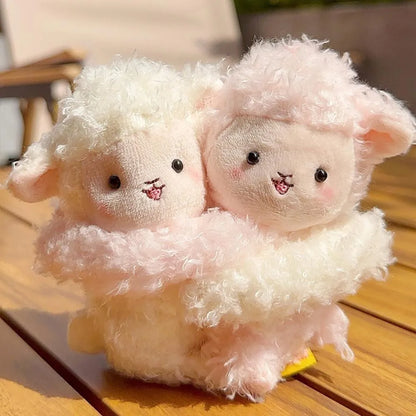 Cuddly Animal Hug Keychain Plush Toys