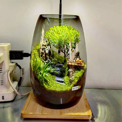 Small Minimalist Decorative Glass Vase